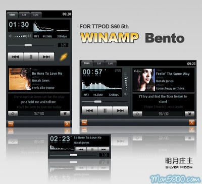 Winamp Skins Free Download on Skins Collection S60v3v5   Nokia E51 Downloads Free Games Software