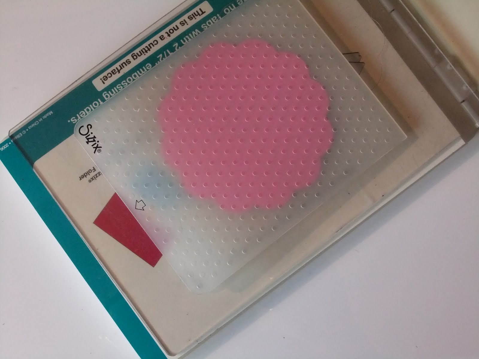 A Day in the Life of a Craft Fairy... Tutorial & Sandwich for Using Embossing Folders