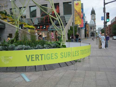 Entry sign of the Vertige garden