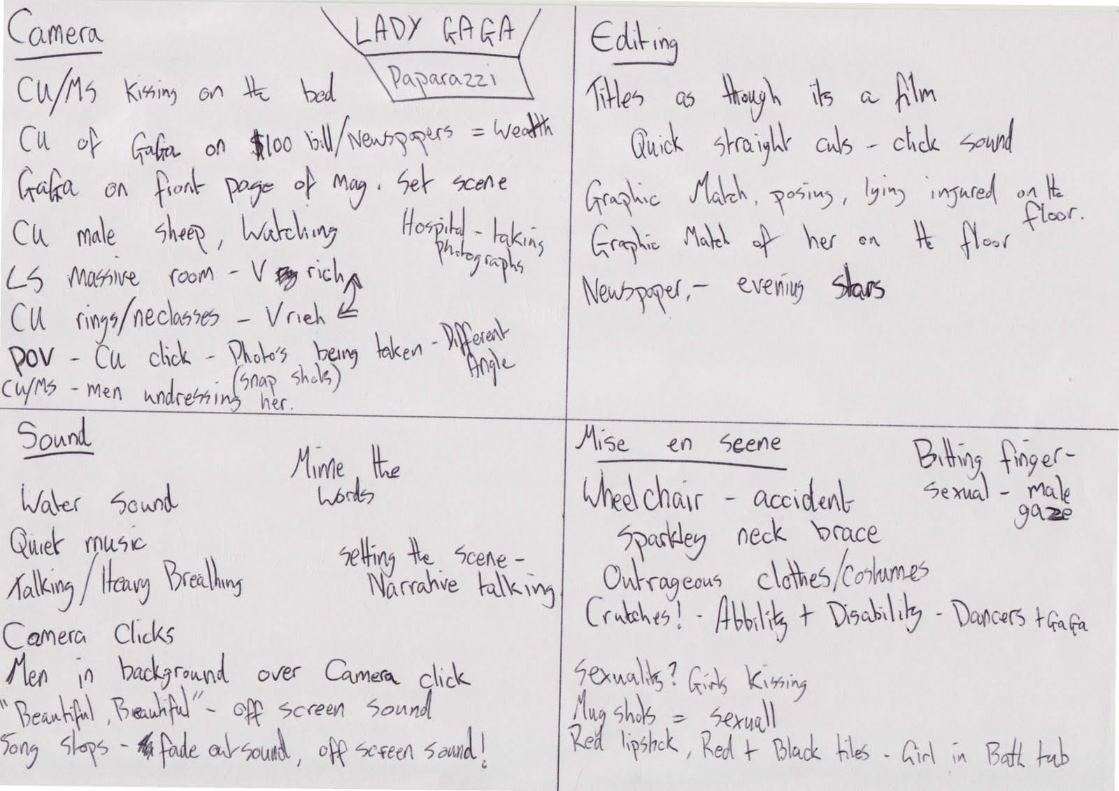 textual analysis coursework textual analysis coursework