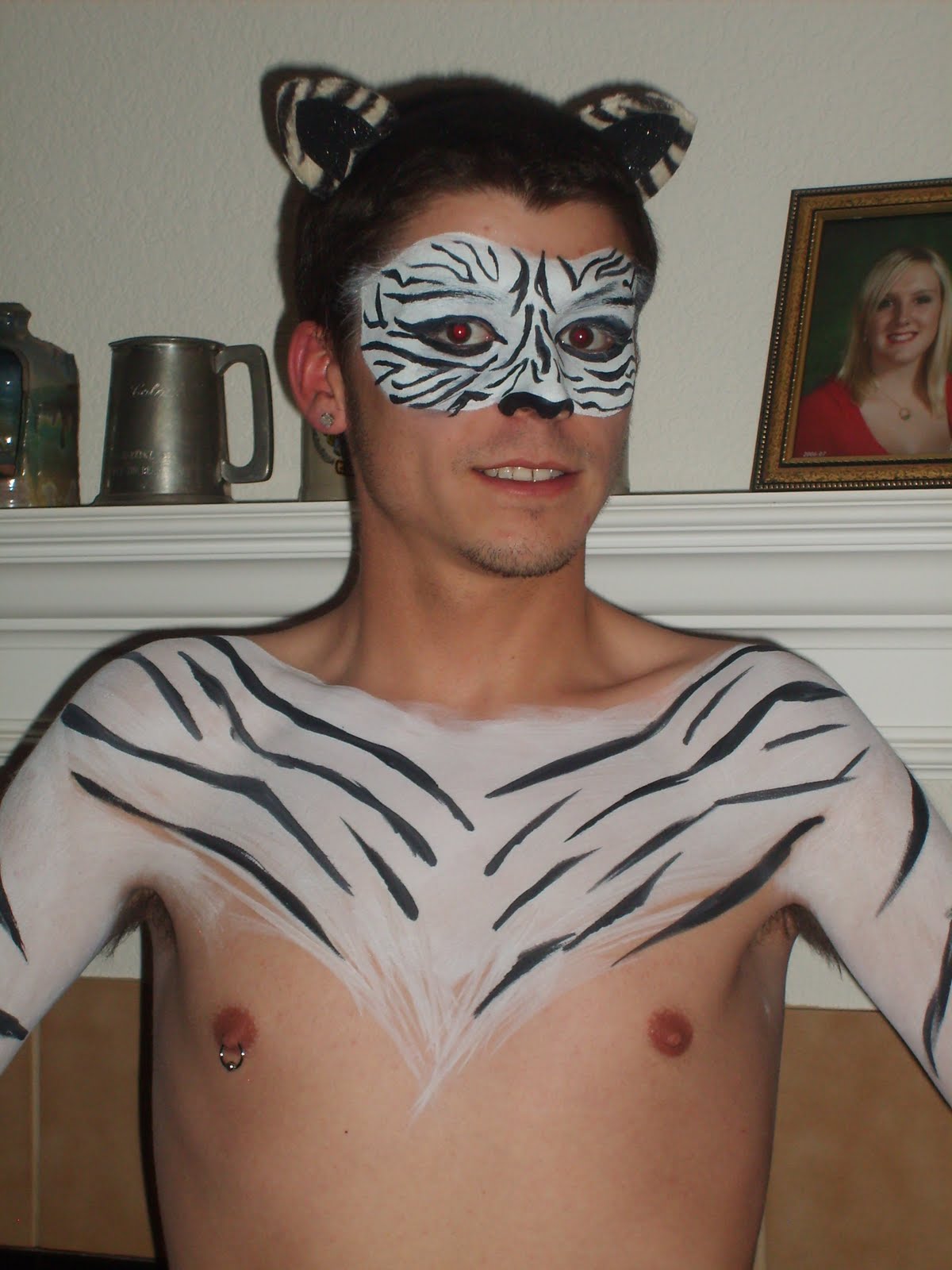 Make Me Up Connie Face/Body Paint Zebra