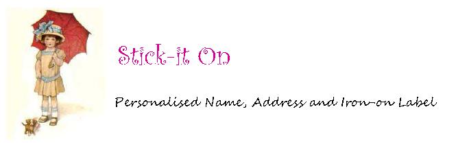 Stick-it On Personalised Stickers & Labels