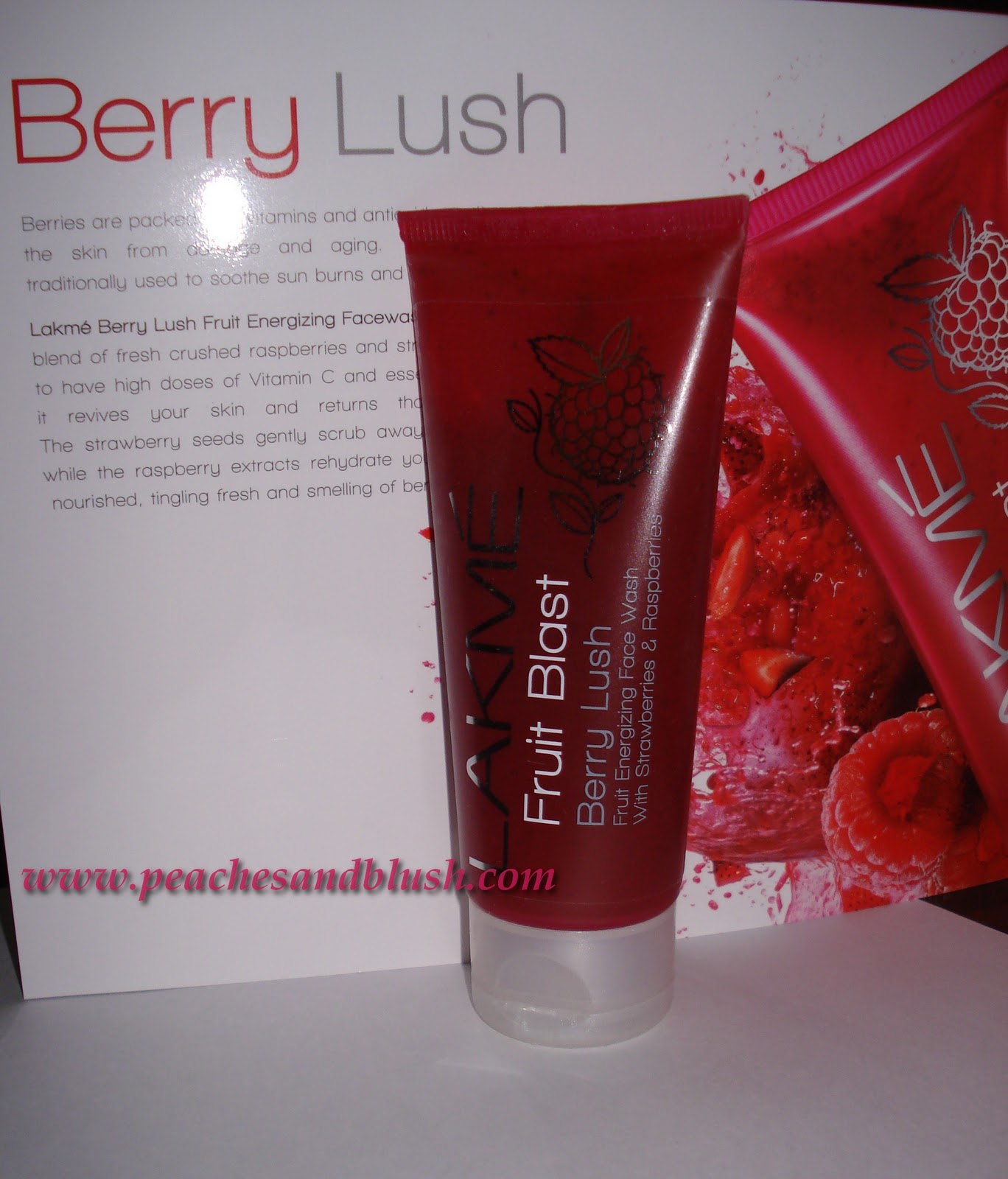 Lakme Fruit Blast Face Wash Melon Melt, Berry Lush & Citrus Rain