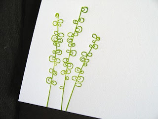 dozi design 'euca' flat notecard | simple pretty