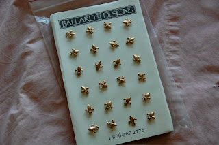 ballard designs fleur de lis pushpins | simple pretty