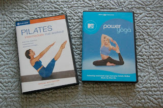 pilates and power yoga dvds | simple pretty