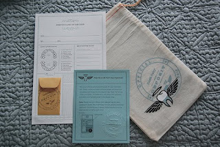 office of the tooth fairy letterpress certificate | simple pretty