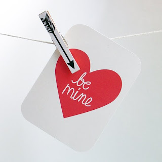 susy jack 'be mine' card | simple pretty