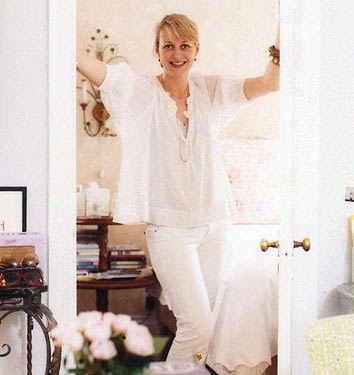 rita konig at domino magazine | simple pretty