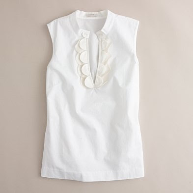 j.crew scalloped shell | simple pretty