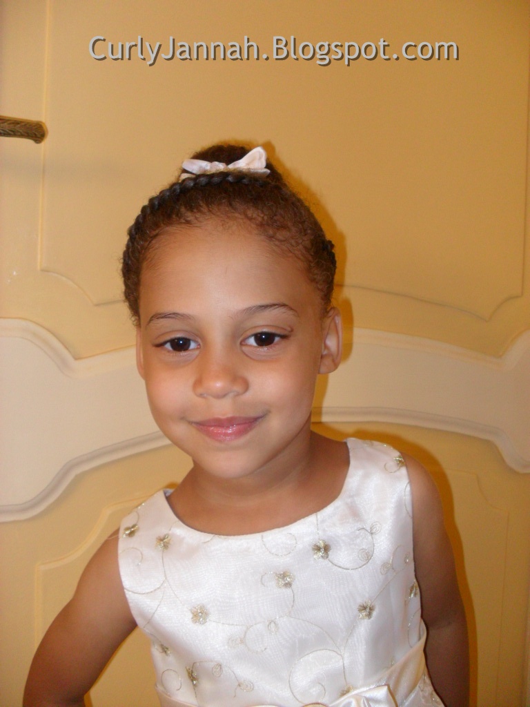 Braid Headband With Side Bun