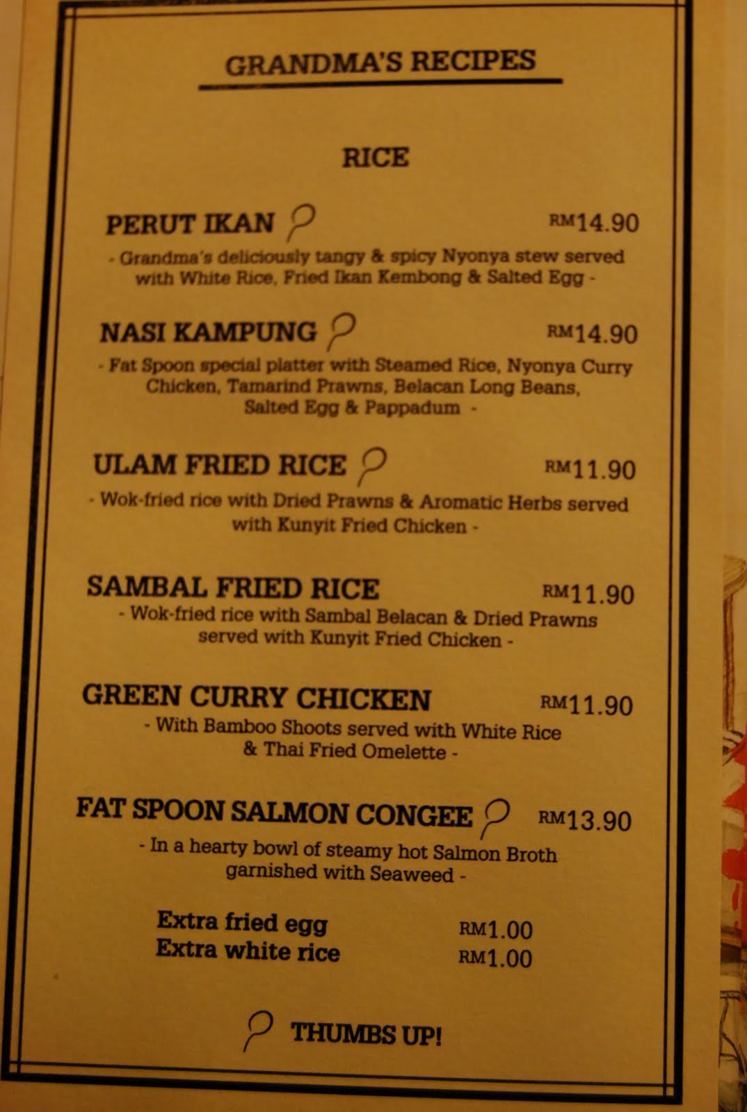 FOOD FIGHTERS Fat Spoon Restaurant