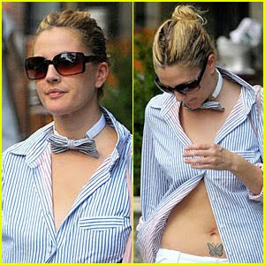 Los tatuajes de Drew Barrymore