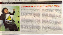 El Si de Clarin reseña "discontinuidad" de hyper radio-show "DOnofrio San"