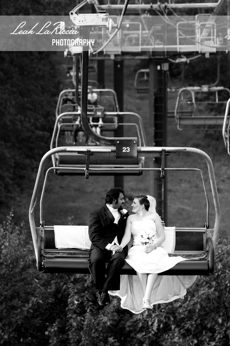 once.daily.chic Chair lift + wedding = awesomeness!