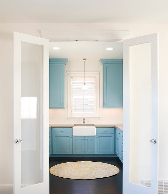 once.daily.chic Tiffany blue in the LAUNDRY! Hell Yes!