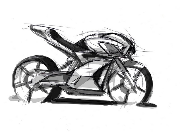 Troblee Sketsa Motor Masa Depan