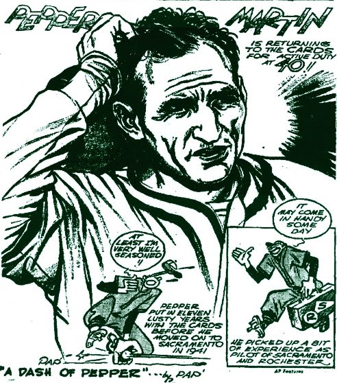 March 1944...Pepper Martin