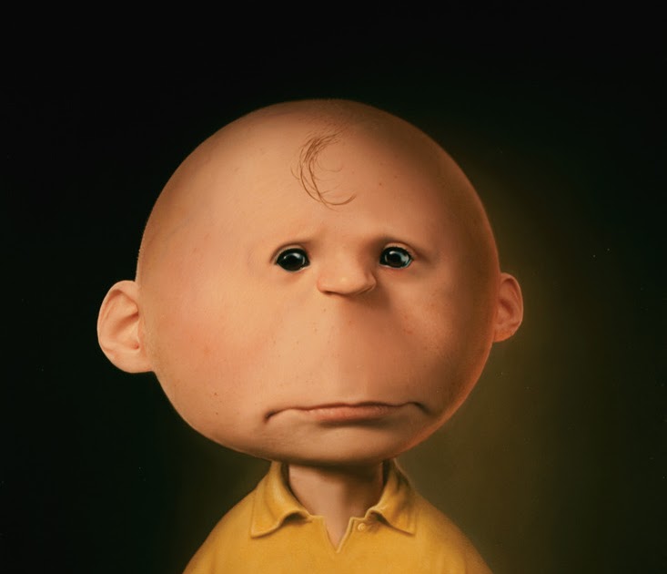 Maybe it's just me... A CREEPY Charlie Brown