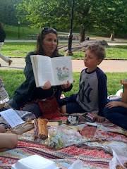 Michelle reads Alice in Wonderland