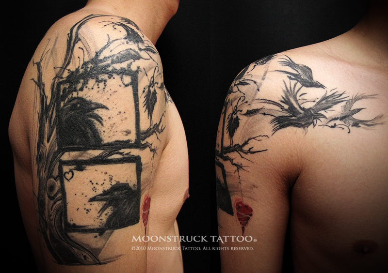 crows tattoo 