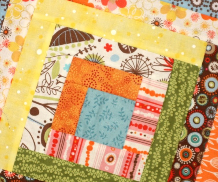 Quilt Taffy Pizza Box Block