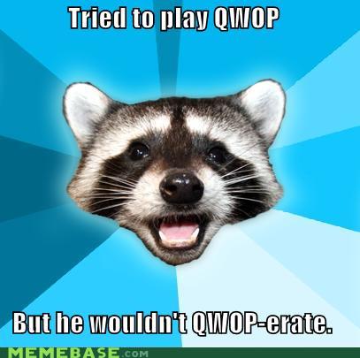 Tried to play QWOP,