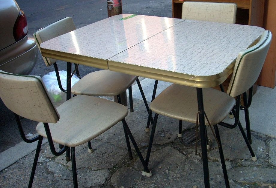 Uhuru Furniture Collectibles Retro 60 S Kitchen Table 4