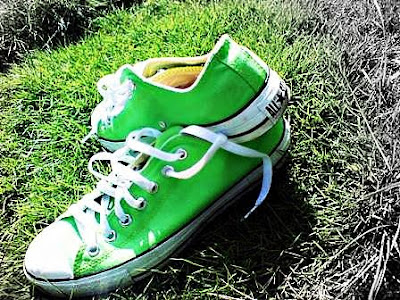 Apple Green Converse