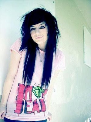 1. Emo Hairstyle - Beautiful Long Emo Hairstyle For Girls