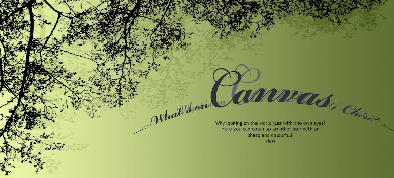 Whats on Canvas, Chéri?