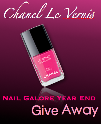 Nail Galore Chanel Pulsion Giveaway!!