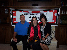 Ashley, Randal and Kelly celebrating Tech grad