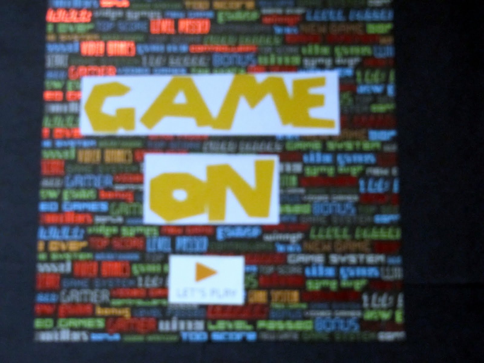 Game ON! Bulletin Board