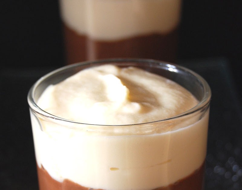 PETITS POTS DE CRÈME DES MAYAS, CRÈME FOUETTÉE AU DULCE DE LECHE