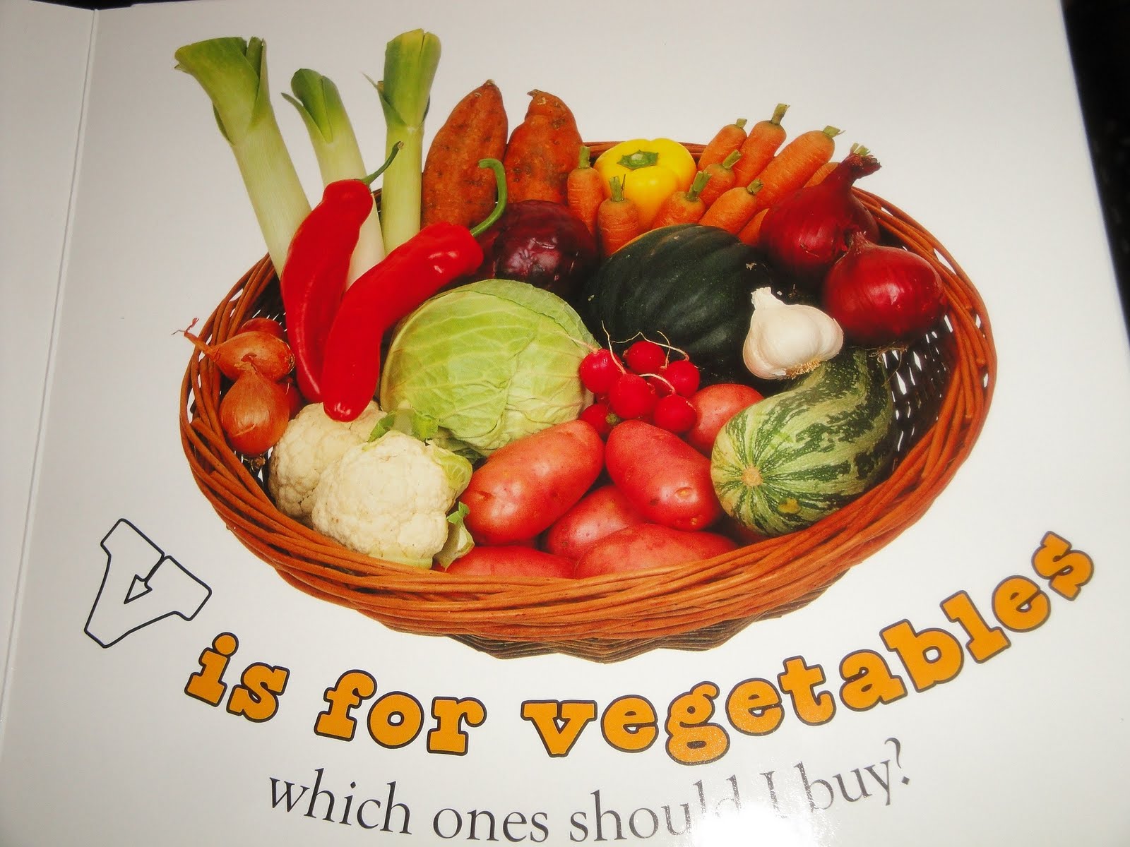 The Stay At Home Scholar: V is for Vegetable! (Sometimes): The