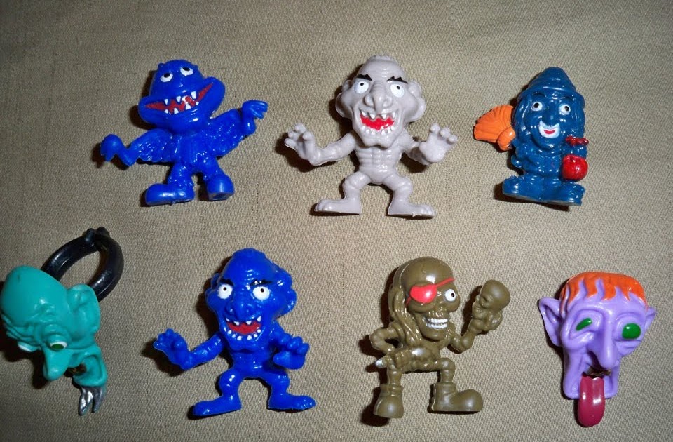 KW Monsters Blog of Evil LITTLE PLASTIC MONSTERS