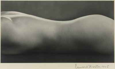 Edward Weston - Nude, signed (1925) © Sotheby's Images