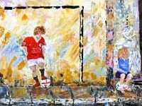 Gary Barlow - Winning Oil Painting (2007)
