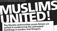Muslims United Advertisement Headline (2007)