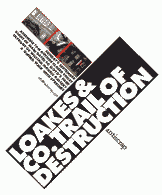 Antiscrap Poster: Loakes & Co. Trail of Destruction (2007)