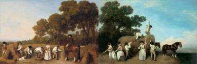 George Stubbs - Reapers (1785) and Haymakers (1785)