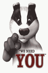 RSPCA - 'We Need YOU' Petition Logo (2007) reduced to 8 colours to save memory (8Kb GIF, instead of 75Kb JPG)