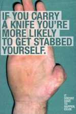 Anti-knife Campaign Poster (2008)