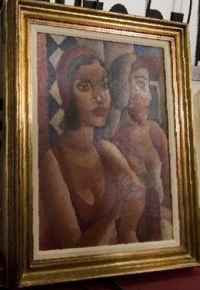 Emiliano Di Cavalcanti - Women in a Window (1926)