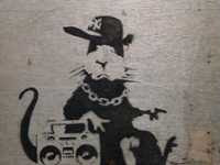 Banksy - Gangsta Rat