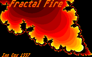 I.C. - Fractal Fire (slide show title screen 1997)