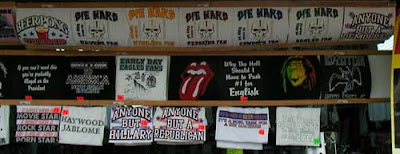 t-shirt store
