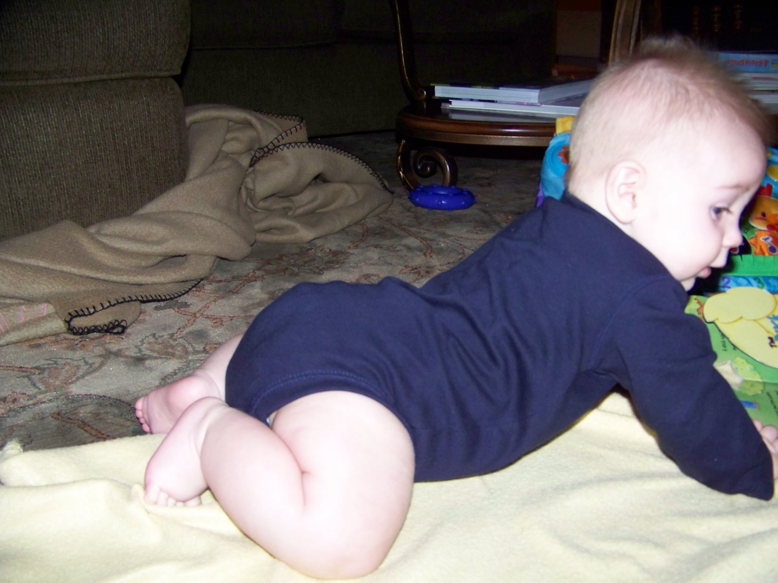 Adam scootcrawling