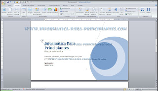 Informatica Para Principiantes Informatica Tecnologia Tutoriales Internet Y Humor Crear La Portada En Word
